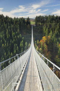 Bild-Nr: 12423909 Hängeseilbrücke Geierlay auf dem Hunsrück in Rhein Erstellt von: KundenNr-360966