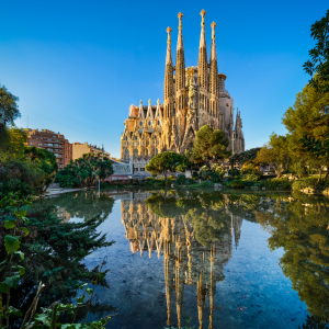 Bild-Nr: 12432453 Sagrada Familia in Barcelona Erstellt von: Mapics