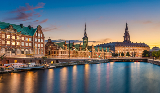 Bild-Nr: 12432922 Sonnenuntergang in Kopenhagen Erstellt von: Mapics