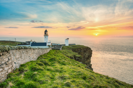 Bild-Nr: 12438086 Leuchtturm am Dunnet Head in Schottland Erstellt von: Michael Valjak