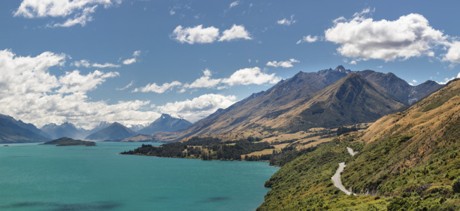 Bild-Nr: 12441139 Lake Wakatipu in Neuseeland Erstellt von: KundenNr-360966