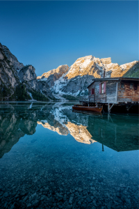 Bild-Nr: 12454389 Sonnenaufgang am Pragser Wildsee Erstellt von: sebileiste