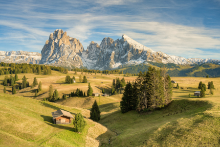 Bild-Nr: 12454548 Goldener Herbsttag auf der Seiser Alm Erstellt von: Michael Valjak