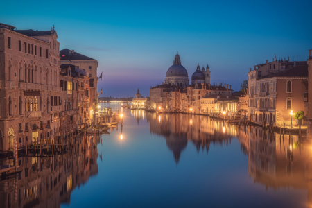 Bild-Nr: 12459674 Venedig Canal Grand am Morgen Erstellt von: Jean Claude Castor