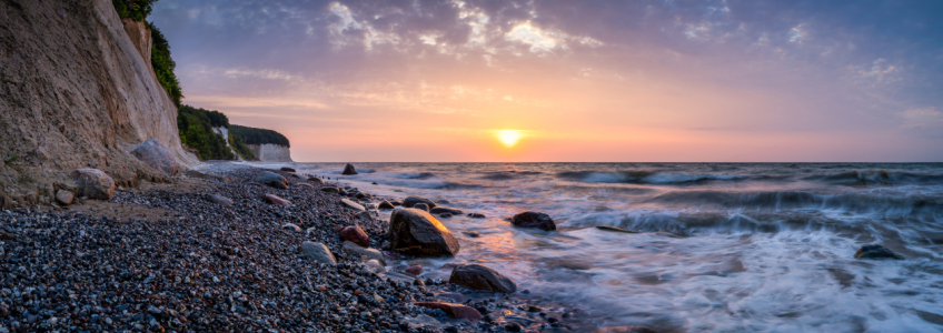 Bild-Nr: 12462599 Sonnenaufgang an den Kreidefelsen auf Rügen Erstellt von: eyetronic