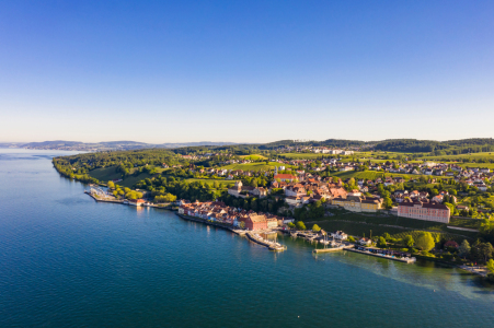 Bild-Nr: 12464418 Meersburg am Bodensee aus der Vogelperspektive Erstellt von: dieterich