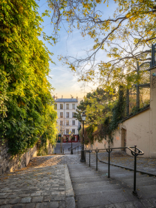 Bild-Nr: 12503625 Straßen von Montmartre in Paris Erstellt von: eyetronic
