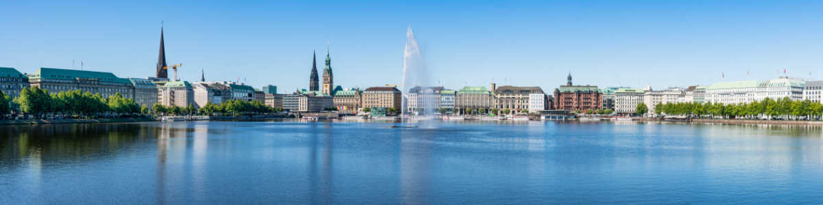 Bild-Nr: 12537495 Binnenalster Panorama in Hamburg Erstellt von: eyetronic