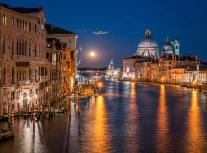 Bild-Nr: 12562485 Venedig bei Vollmond Erstellt von: eyetronic