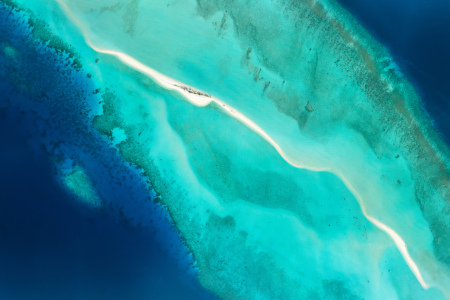 Bild-Nr: 12572218 Luftaufnahme einer Sandbank auf den Malediven Erstellt von: eyetronic
