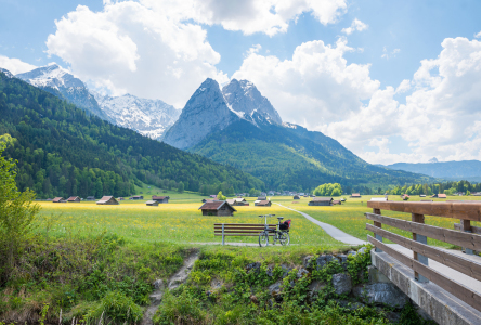 Bild-Nr: 12573169 Radlweg von Garmisch nach Grainau Erstellt von: SusaZoom