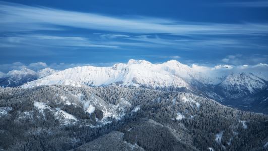 Bild-Nr: 12581101 Winterliche Berge zur blauen Stunde Erstellt von: Andreas Föll