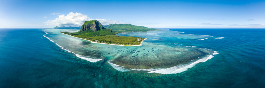 Bild-Nr: 12582450 Mauritius Luftaufnahme Panorama Erstellt von: eyetronic