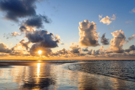 Bild-Nr: 12582837 Sonnenuntergang an der Nordsee Erstellt von: DirkR