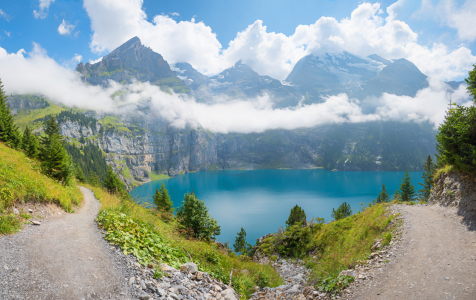 Bild-Nr: 12593658 Höhenweg Oeschinensee Schweizer Alpen Erstellt von: SusaZoom