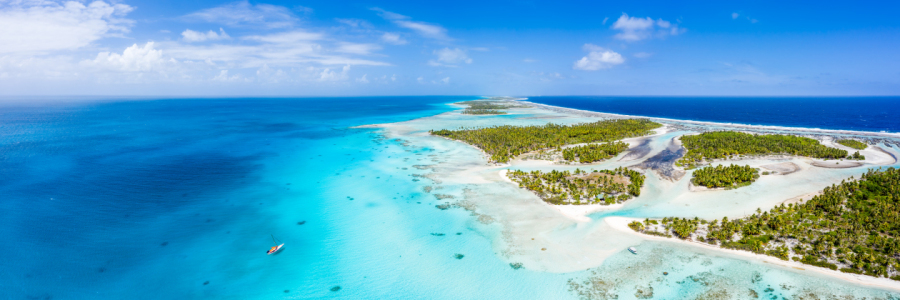 Bild-Nr: 12593819 Tikehau Atoll Luftaufnahme Erstellt von: eyetronic