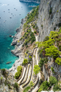 Bild-Nr: 12596455 Via Krupp Pfad auf der Insel Capri Erstellt von: eyetronic