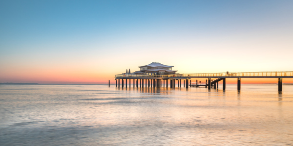 Bild-Nr: 12606594 Timmendorfer Strand im Morgenlicht Erstellt von: Ursula Reins