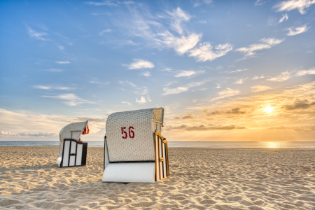 Bild-Nr: 12606985 Strandkörbe an der Ostsee Erstellt von: Michael Valjak