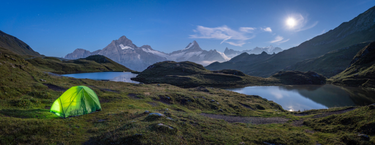 Bild-Nr: 12620138 Vollmond am Bachalpsee in der Schweiz Erstellt von: eyetronic