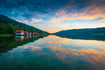 Bild-Nr: 12621794 Abend am Alpsee in Immenstadt Erstellt von: Martin Martin Wasilewski