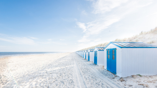 Bild-Nr: 12622812 Strandhütten an der Nordsee Erstellt von: hannes cmarits