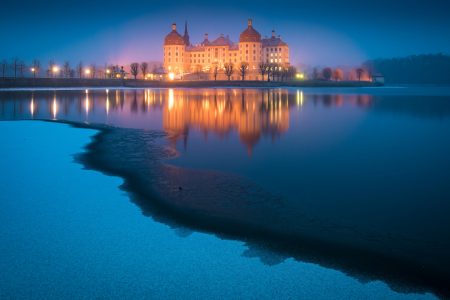 Bild-Nr: 12623504 Schloss in Moritzburg im Winter Erstellt von: Martin Wasilewski