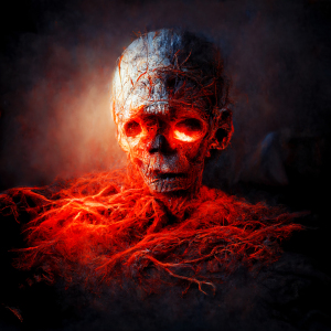 Bild-Nr: 12623629 Gruseliges abstraktes Horror Bild Erstellt von: Alexander-Volkmann-Digital-Art