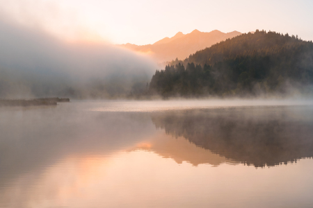 Bild-Nr: 12624767 Sonnenaufgang am Geroldsee Erstellt von: Martin Martin Wasilewski