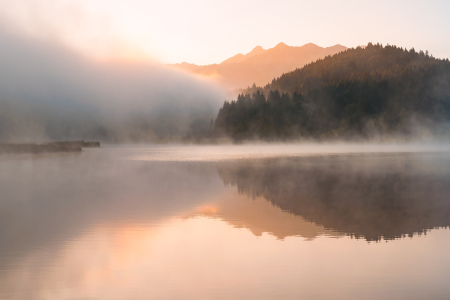 Bild-Nr: 12624767 Sonnenaufgang am Geroldsee Erstellt von: Martin Wasilewski