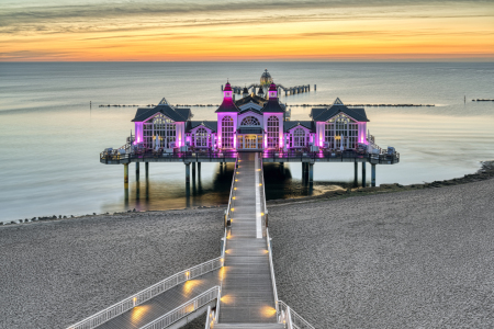 Bild-Nr: 12626316 Seebrücke in Sellin auf Rügen Erstellt von: Michael Valjak