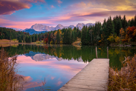 Bild-Nr: 12631941 Sonnenuntergang im Karwendel Erstellt von: Martin Martin Wasilewski