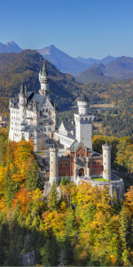 Bild-Nr: 12638081 Schloss Neuschwanstein im Herbst Erstellt von: KundenNr-360966