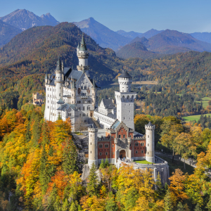 Bild-Nr: 12638085 Schloss Neuschwanstein im Herbst Erstellt von: KundenNr-360966