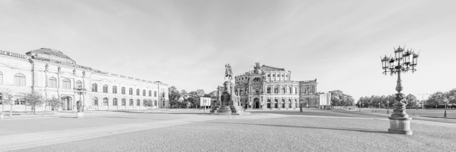 Bild-Nr: 12639363 Sempergalerie und Semperoper in Dresden Erstellt von: dieterich