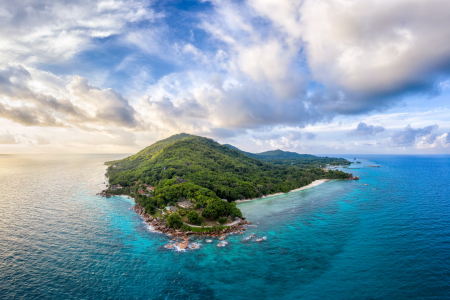 Bild-Nr: 12639972 Sonnenaufgang auf La Digue Erstellt von: eyetronic