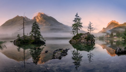 Bild-Nr: 12654566 Sonnenaufgang in den Bayerischen Alpen Erstellt von: Achim Thomae