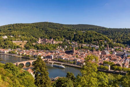 Bild-Nr: 12656920 Heidelberg mit Schloss und Alter Brücke im Sommer Erstellt von: dieterich