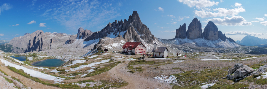 Bild-Nr: 12672781 Panorama - Drei Zinnen Hütte - Dolomiten Erstellt von: move