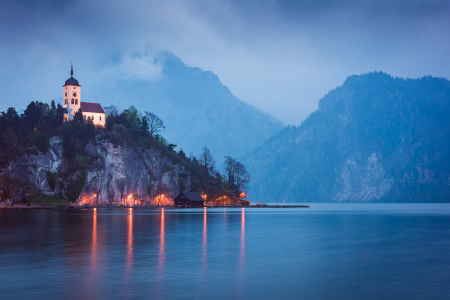 Bild-Nr: 12681726 Johannesbergkirche am Traunsee Erstellt von: Martin Martin Wasilewski
