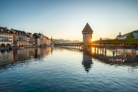 Bild-Nr: 12689100 Kapellbrücke in Luzern Erstellt von: eyetronic