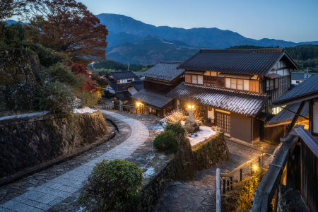 Bild-Nr: 12702094 Das Dorf Magome am Abend Erstellt von: eyetronic