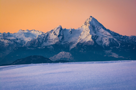Bild-Nr: 12703557 Watzmann im Winter Erstellt von: Martin Martin Wasilewski