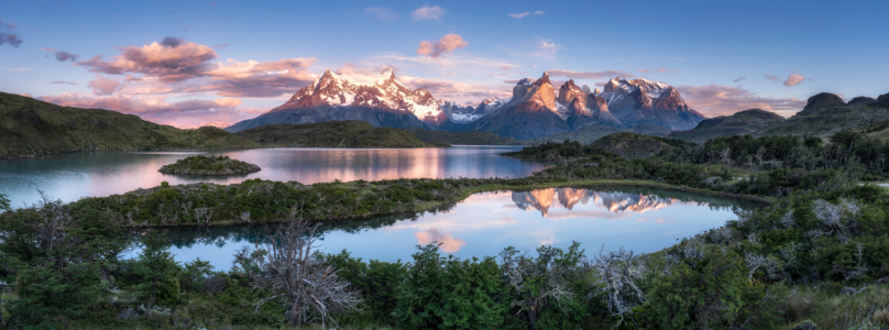 Bild-Nr: 12703989 Cuernos del Paine und Pehoe See in Chile Erstellt von: eyetronic
