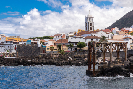 Bild-Nr: 12713617 Blick nach Garachico mit Iglesia de Santa Ana Erstellt von: alexwolff68