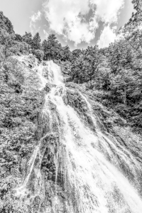 Bild-Nr: 12715529 Todtnauer Wasserfall im Schwarzwald - Monochrom Erstellt von: dieterich