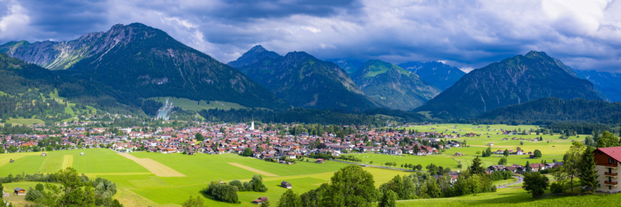 Bild-Nr: 12718153 Panorama über Oberstdorf Erstellt von: Walter G. Allgöwer