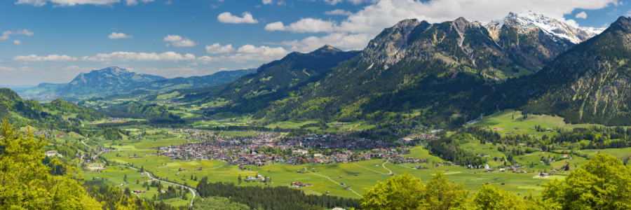 Bild-Nr: 12719951 Panorama über Oberstdorf Erstellt von: Walter G. Allgöwer