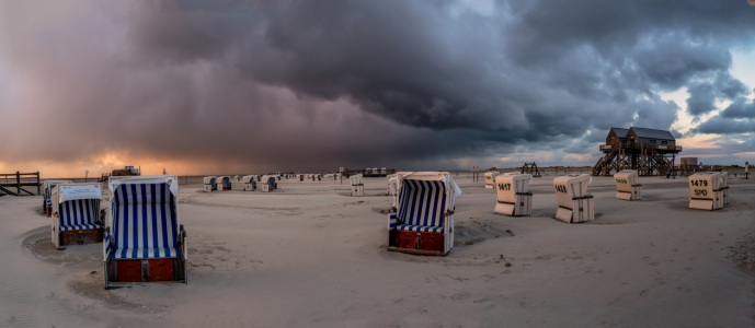 Bild-Nr: 12722891 Stürmisches Sankt Peter Ording Erstellt von: Achim Thomae