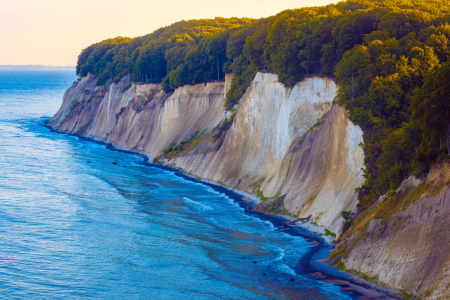Bild-Nr: 12729824 Kreideküste auf Rügen im Sonnenuntergang Erstellt von: Martin Martin Wasilewski